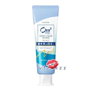 (แท้ญี่ปุ่น / Live ลด 50%) Sunstar Ora2 Me Stain Clear Toothpaste 140g / Premium 100g / Aroma Collection ยาสีฟันญี่ปุ่น