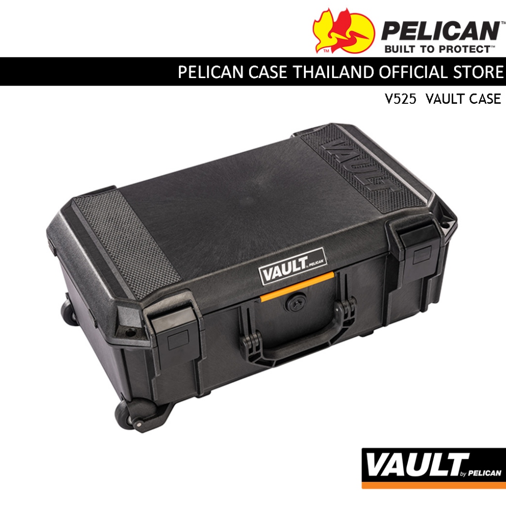 Pelican V525 Vault Carry-on Case with Foam - กระเป๋ากันน้ำกันกระเเทก
