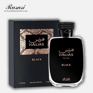 Hawas Black EDP By Rasasi 100ml แท้💯 (ขวดดำ)