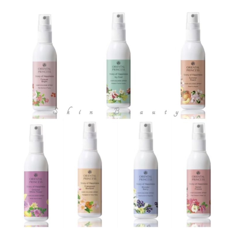 สเปรย์ฉีดผมหอม Oriental Princess Story of Happiness Hair Cologne Spray 100 ml.