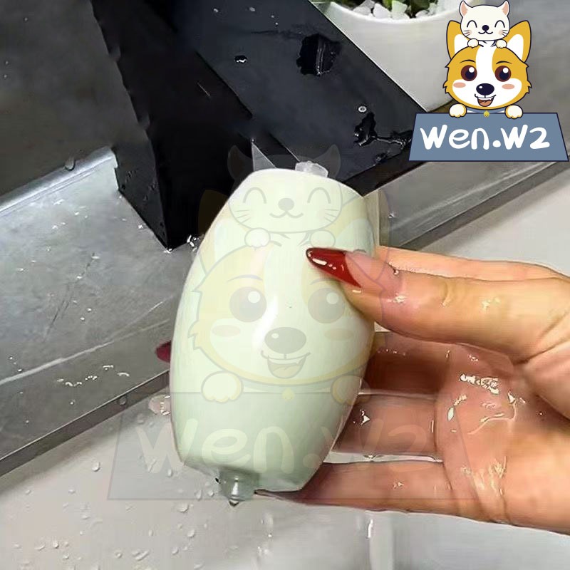 wen.W2 ลูกกลิ้งเก็บฝุ่นและขน ล้างใช้ซ้ำได้ ลูกกลิ้งทำความสะอาด แบบพกพา