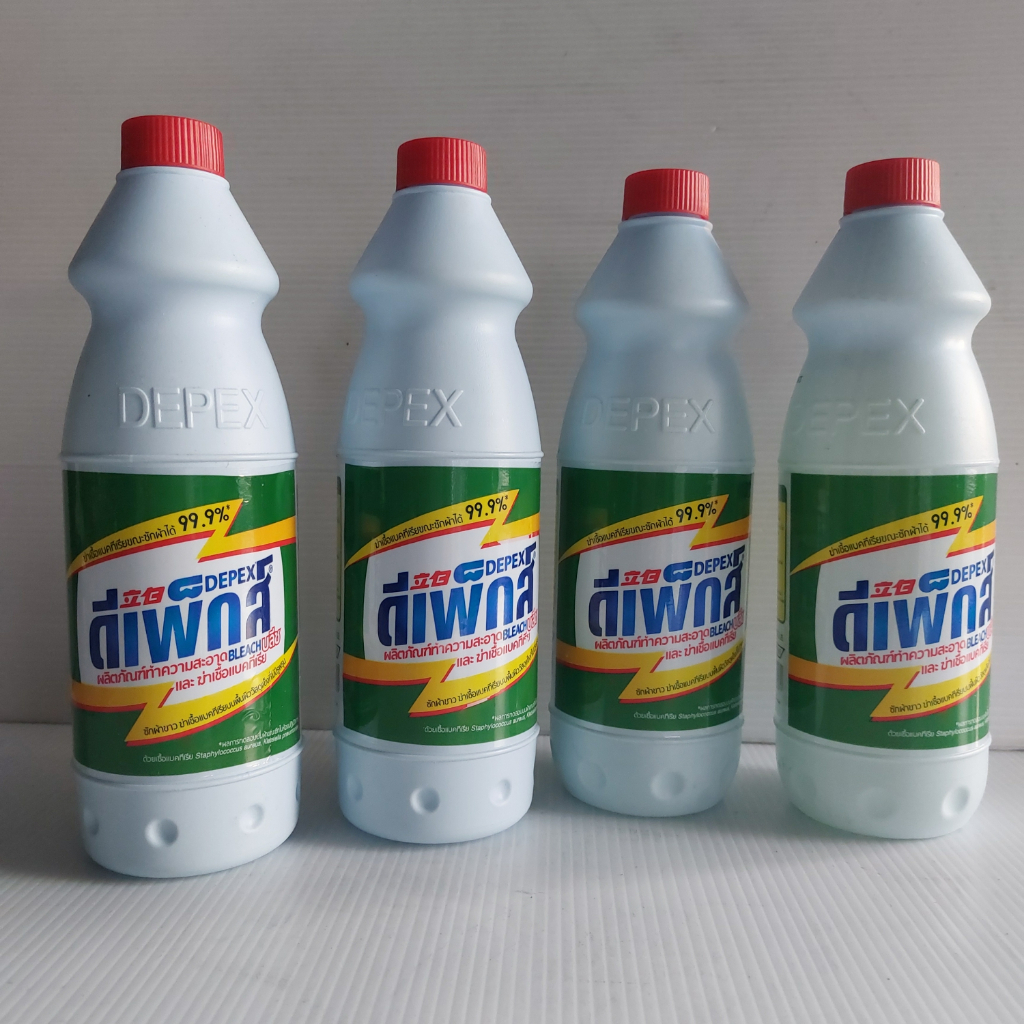 Depex ดีเพ็กส์ น้ำยาซักผ้าขาวและขจัดคราบฝั่งลึก ขนาด 500 มล.ราคาต่อขวด - รูปที่ 2