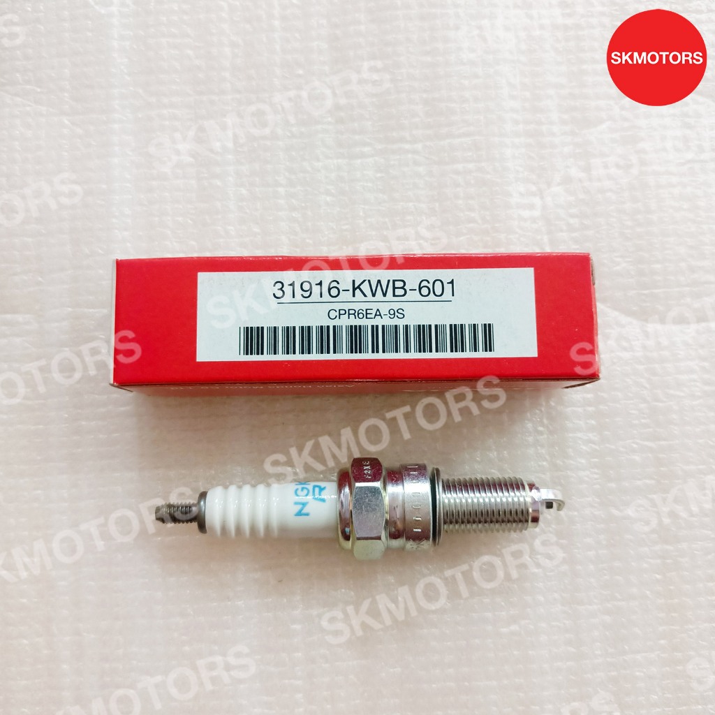 (เหลือ 41 เก็บโค้ดหน้าร้าน) หัวเทียน HONDA เกลียวยาว 4 จังหวะ รหัสสินค้า 31916-KWB-601 แท้เบิกศูนย์1