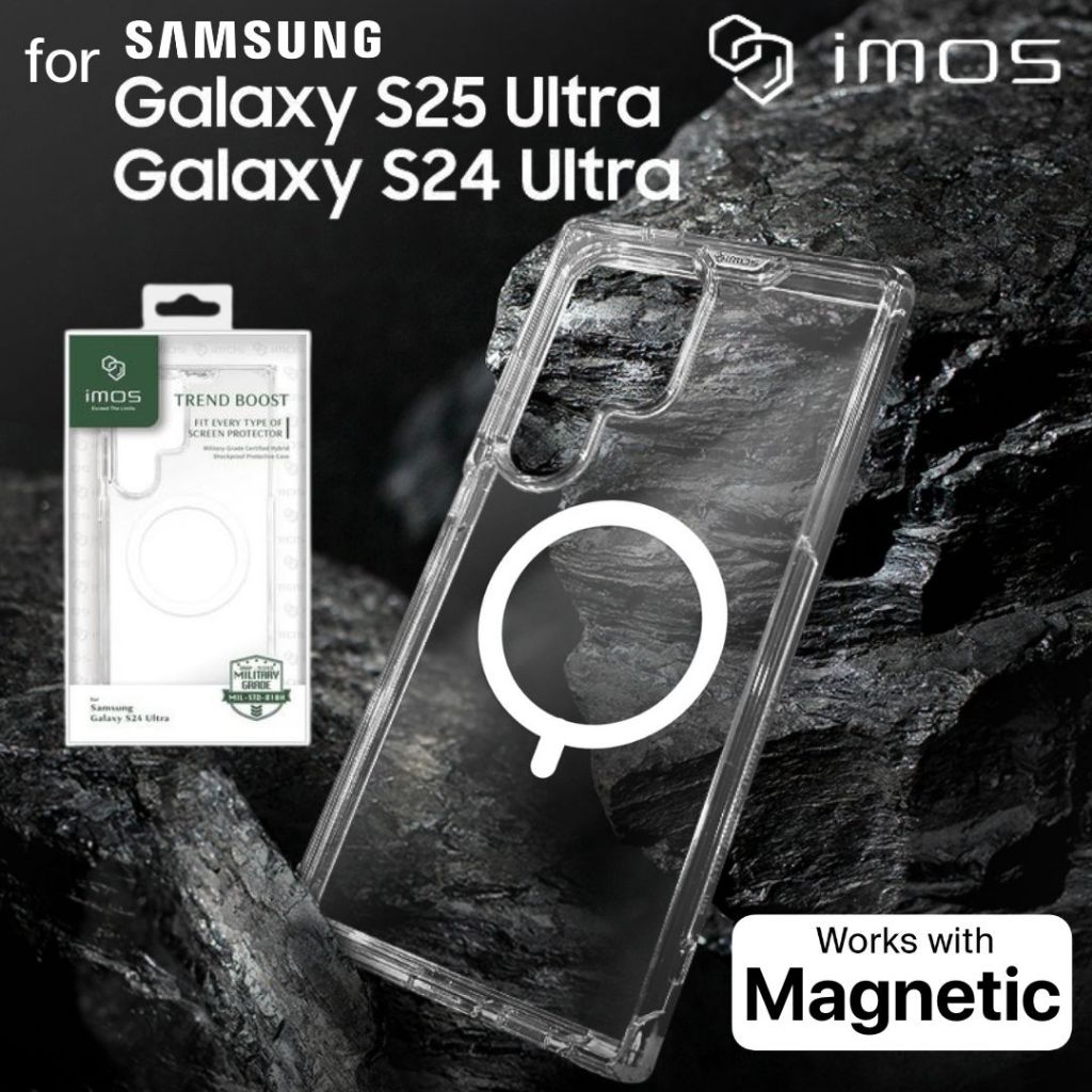 (ส่งทันที) เคส IMOS TREND BOOST สำหรับ Samsung Galaxy S25 Ultra / S25 Plus / S25 / S24 Ultra