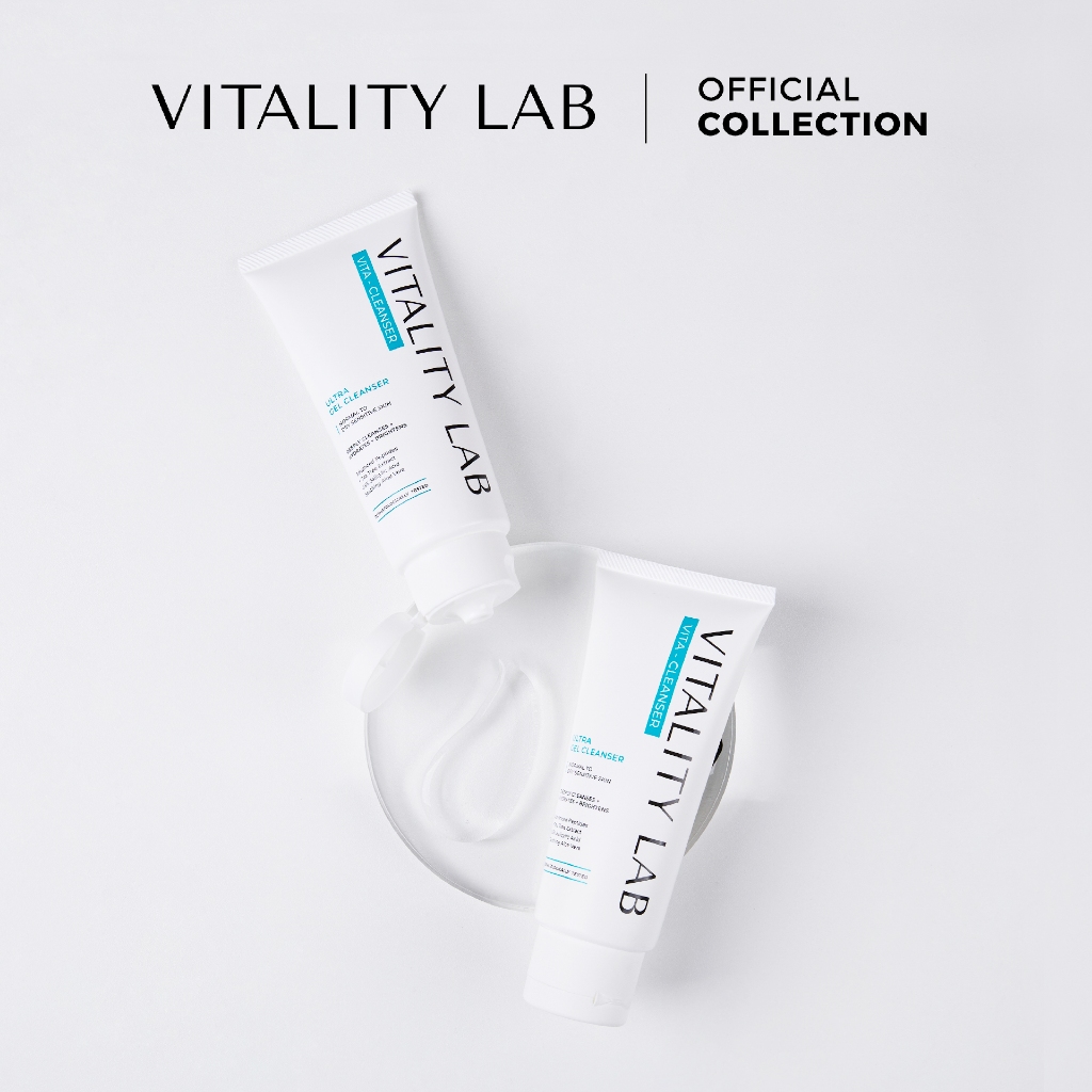 เจลล้างหน้า Vita-Cleanser สำหรับผิวแพ้ง่ายและผิวปกติ พร้อม Tea Tree และ Aloe Vera จาก VITALITY LAB รูปที่ 6
