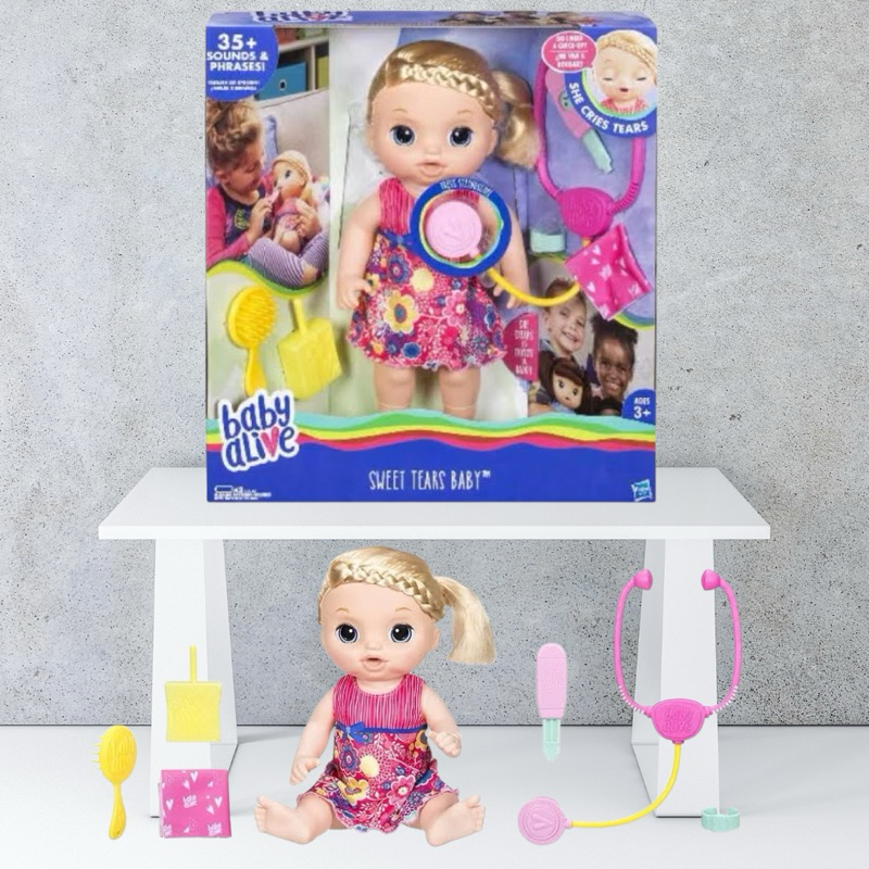 Baby Alive Sweet Tears Baby ตุ๊กตาเด็กร้องไห้