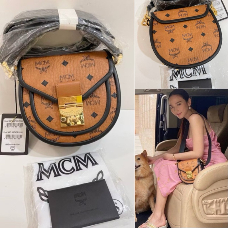 New Mcm mini Patricia crossbody รุ่นแม่อั้ม ของแท้ 💯%