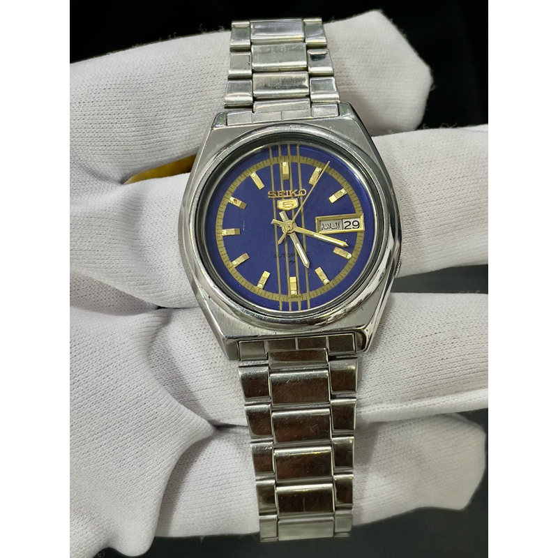 Seiko 5 Automatic นาฬิกามือสอง นาฬิกาข้อมือ นาฬิกาเเท้100%