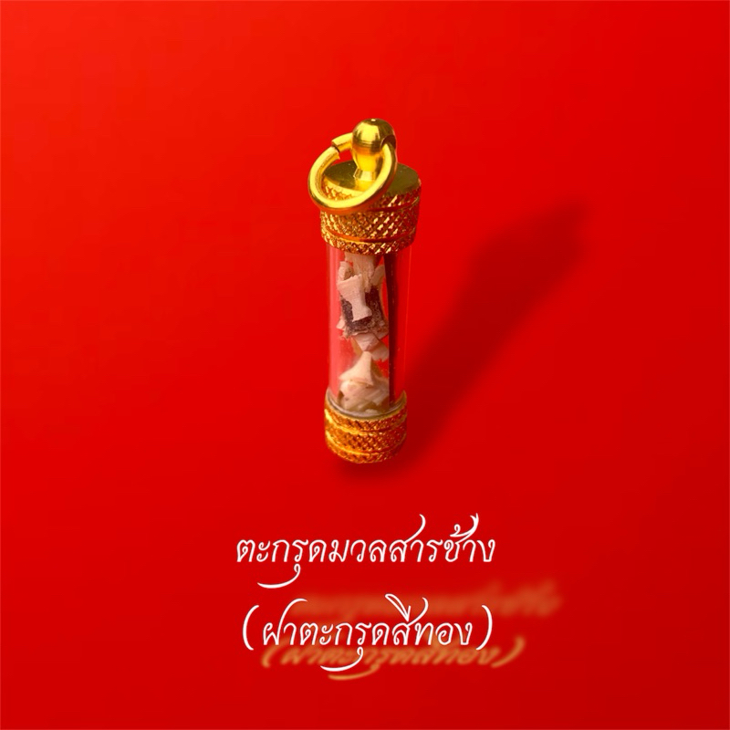 ตะกรุดมวลสารช้าง ตะกรุดรกช้าง ตะกรุดมงคล ตะกรุด