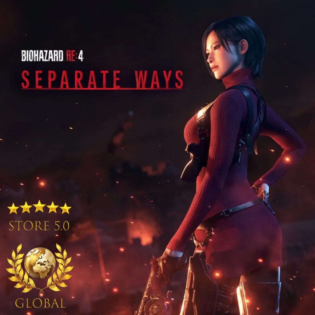 RESIDENT EVIL 4 REMAKE DELUXE + DLC SEPARATE WAYS Offline Key Card จัดส่งทันที