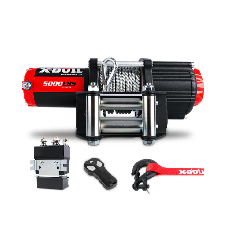 X-Bull Boat ATV UTV Winch 5000LBS Wichไฟฟ้า