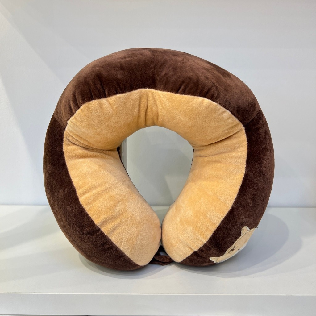 LEMONY Dual-color animal series U-shaped pillow หมอนรองคอรูปตัวยู ทูโทน ซีรีย์น้องสัตว์สุดคูล (เสือ) ขนาด 270 กรัม