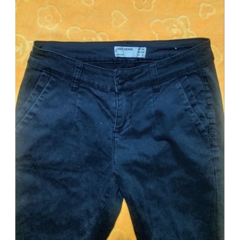 👖👖💯🙏✅✅ลดล้างสต๊อก🙏🙏🙏 กางเกงยีนส์ขายาวมือสอง ยี่ห้อ  xact denim ผู้หญิง