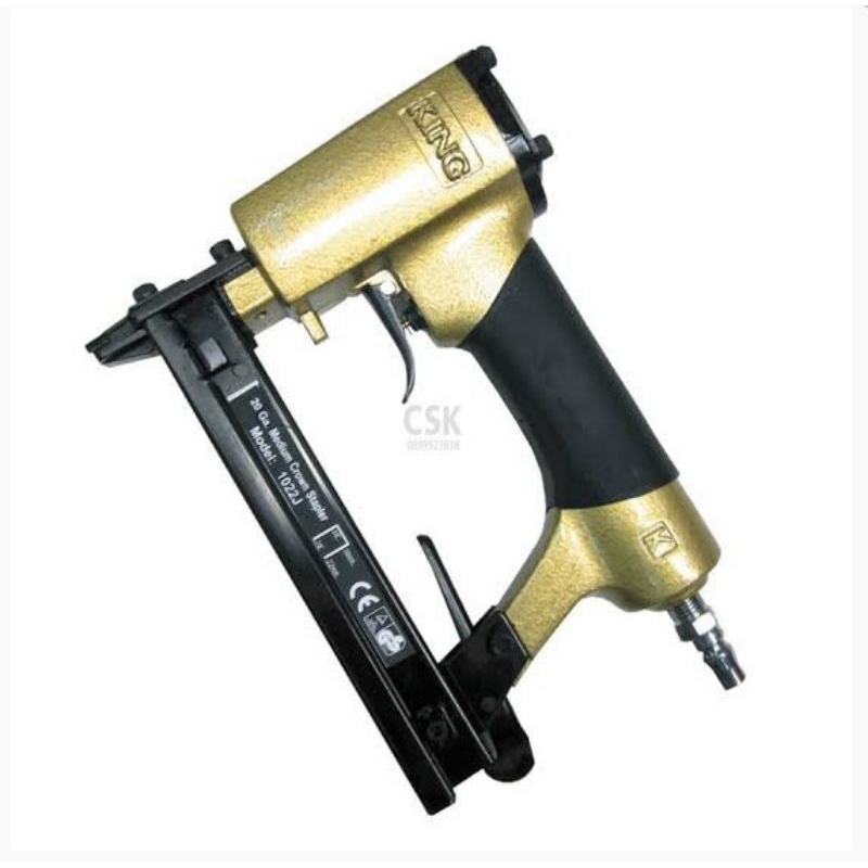 เครื่องยิงแม๊กลมขาคู่ KING 1022J    เครื่องยิงแม๊กลม KING รุ่น 1022J