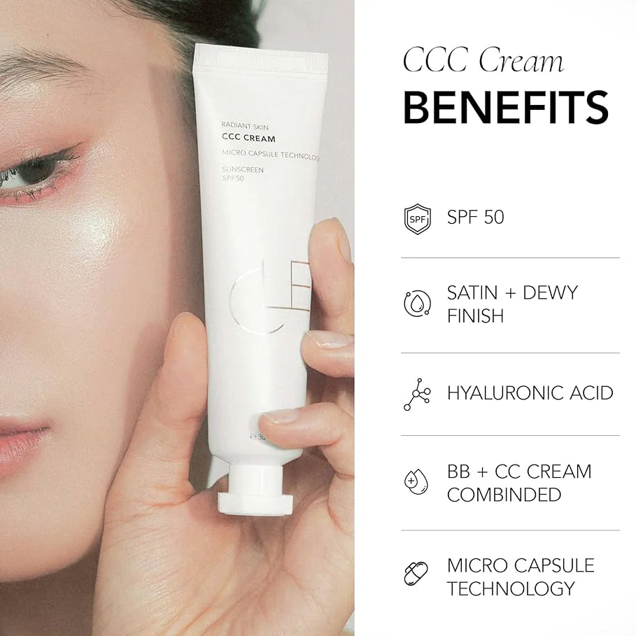 (สั่งจากVDOส่วนลดสุดปัง!!) Beauty-Siam แบ่งขายซีซีซีครีมตัวดัง CLE COSMETICS CCC Cream SPF50