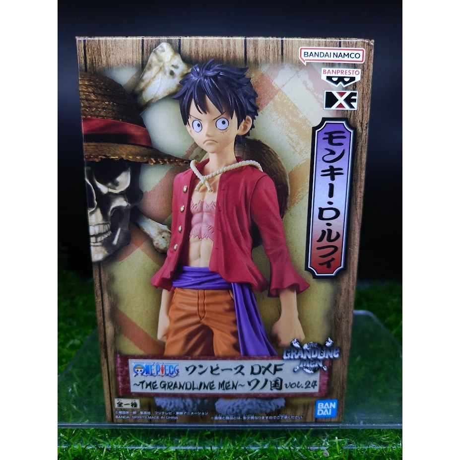 (ของแท้ ล๊อตญี่ปุ่น) ลูฟี่ วาโนะ วันพีช  One Piece DXF Figure The Grandline Men Wano Kuni Vol.24 - Luffy