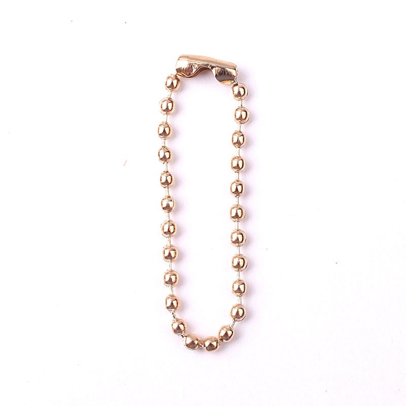 (พร้อมส่ง)โซ่ไข่ปลา 10 เซน เลือกสีได้