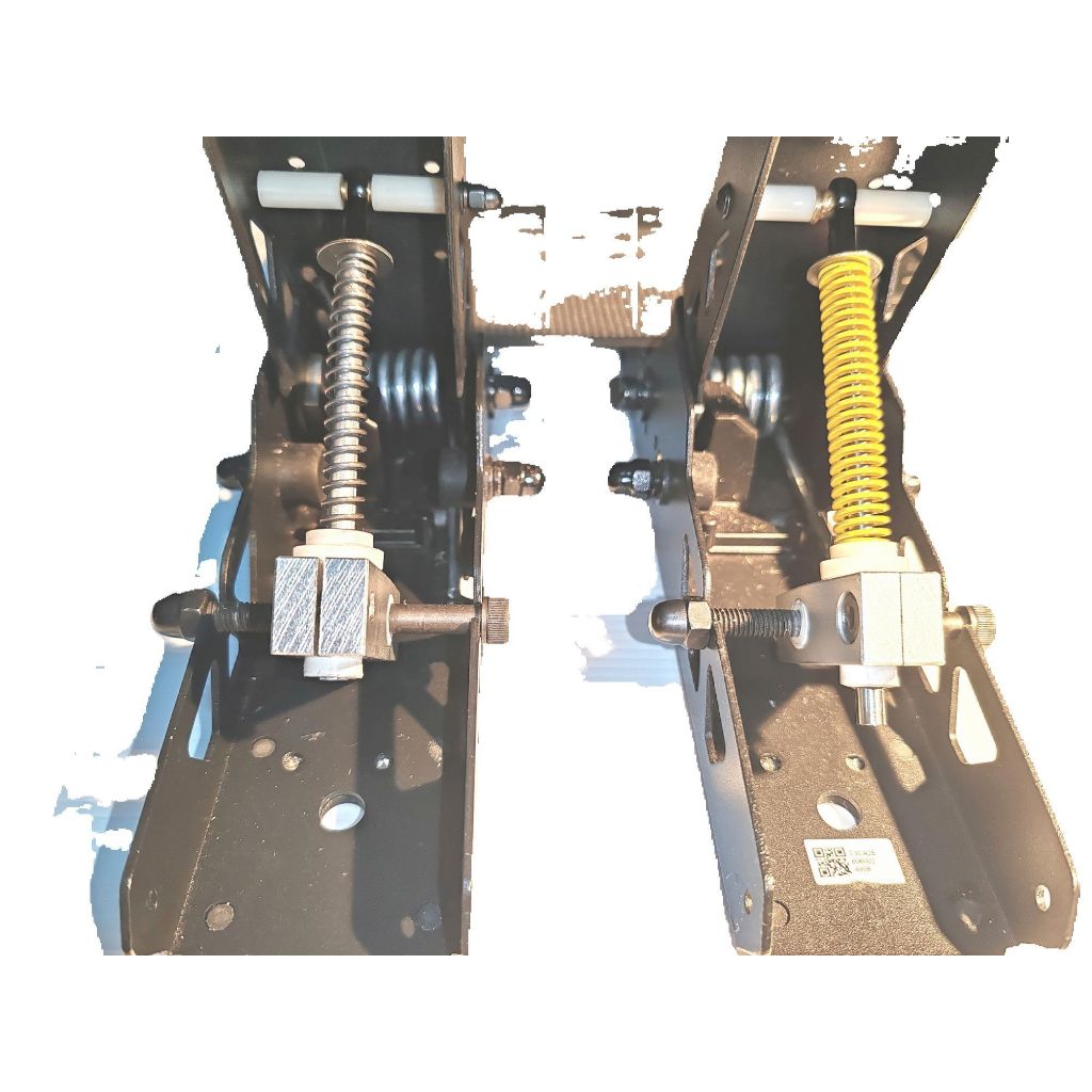 Moza sr-p lite accelerator & brake pedal dampers modifying kits for sim racing, by Seven7