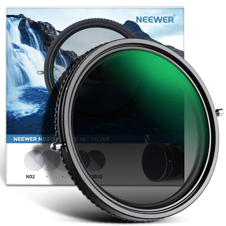 ฟิลเตอร์ NEEWER MRC ADJUSTABLE HD ND FILTER ND2-ND32&CPL