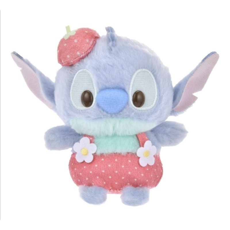 Stitch Plush Toy Urupocha-chan Strawberry Collection Disney store