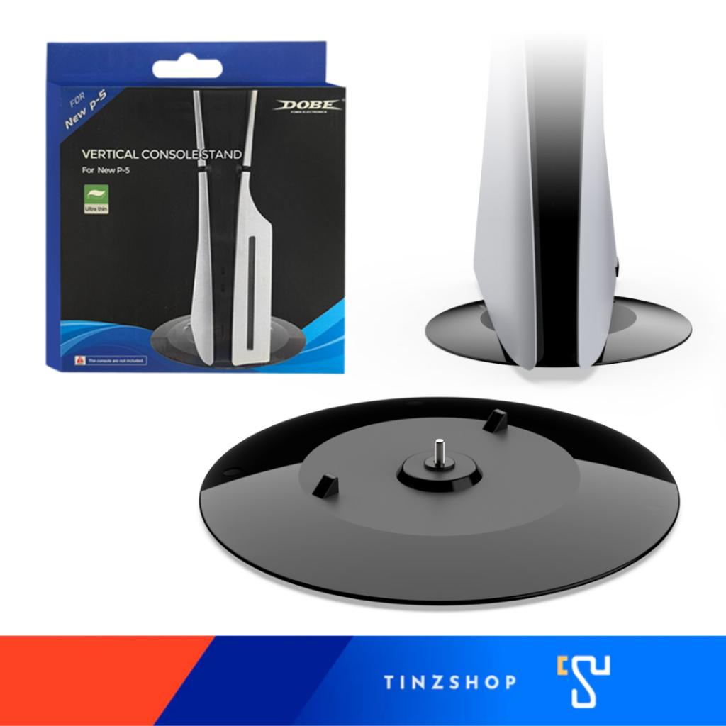 DOBE TP5-3573 Vertical Console Stand For P-5 Slim / P-5 Pro แท่นวางแนวตั้งสำหรับ PS5 Slim / PS5 Pro