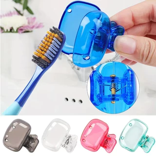 แบบพกพาเดินทางหัวแปรงสีฟันครอบคลุมแปรงสีฟันป้องกันหมวกแปรง พ็อด กรณีป้องกันแปรงสีฟันที่เก็บหัว