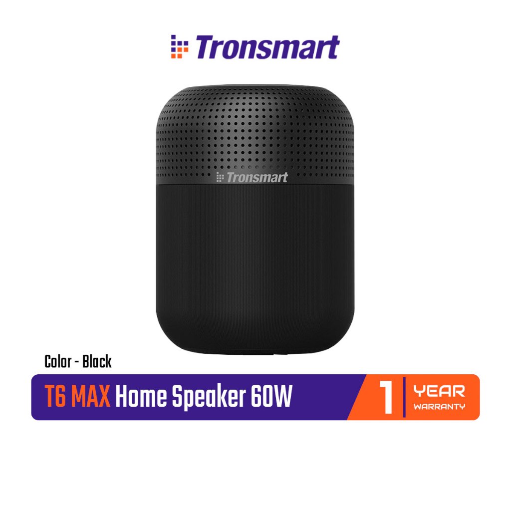 Tronsmart Element T6 Max SoundPluse 60W ลำโพงบลูทูธ เสียง 360 องศา แบตอึด กันน้ำ IPX5 ระบบสัมผัส