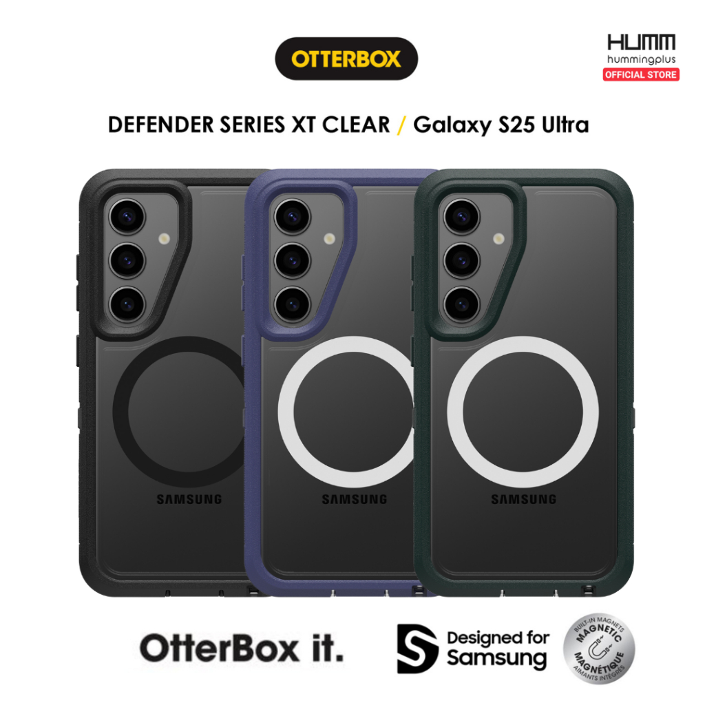 เคส OtterBox Defender XT Clear Series - Samsung S25 Series