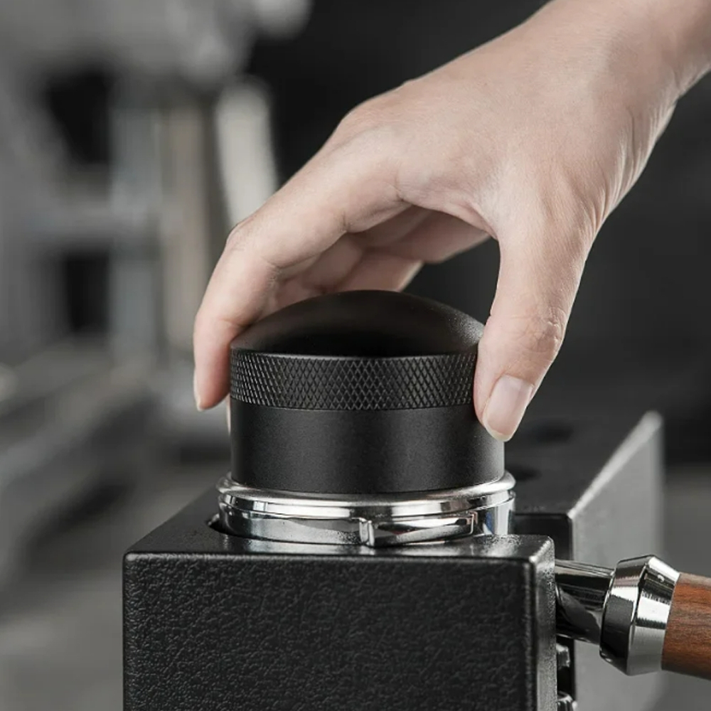 [สต็อคในไทย] Coffee Needle Tamper แทมเปอร์เข็ม เกลี่ยผงกาแฟ 51/58mm. สีดำและเงิน - รูปที่ 2