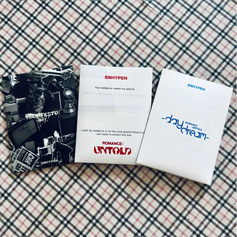 อัลบั้มเปล่า Enhypen weverse ver. - มีการ์ดรวม ❤️💙