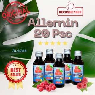 🌟 [20ขวด] ALLENINน้ำหวานเข้มข้น กลิ่นราสเบอรี่