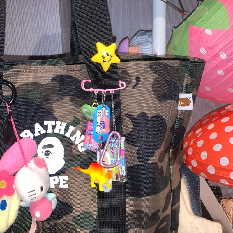 [ พร้อมส่ง ] grocery charm (v.2)🧃🐞🍀🍸🥣🍓