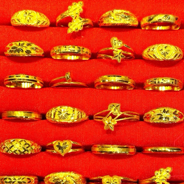 [โง้วกิ้มเล้ง]แหวน 1 กรัม ทอง96.5% ใบประกัน KPTGOLD