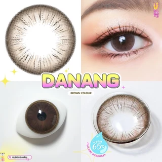💧ค่าอมน้ำ65% คอนแทคเลนส์ Hydrogel 🌈Danang🌈 Brown / Gray (ulens) ขนาดบิ๊กอาย💖