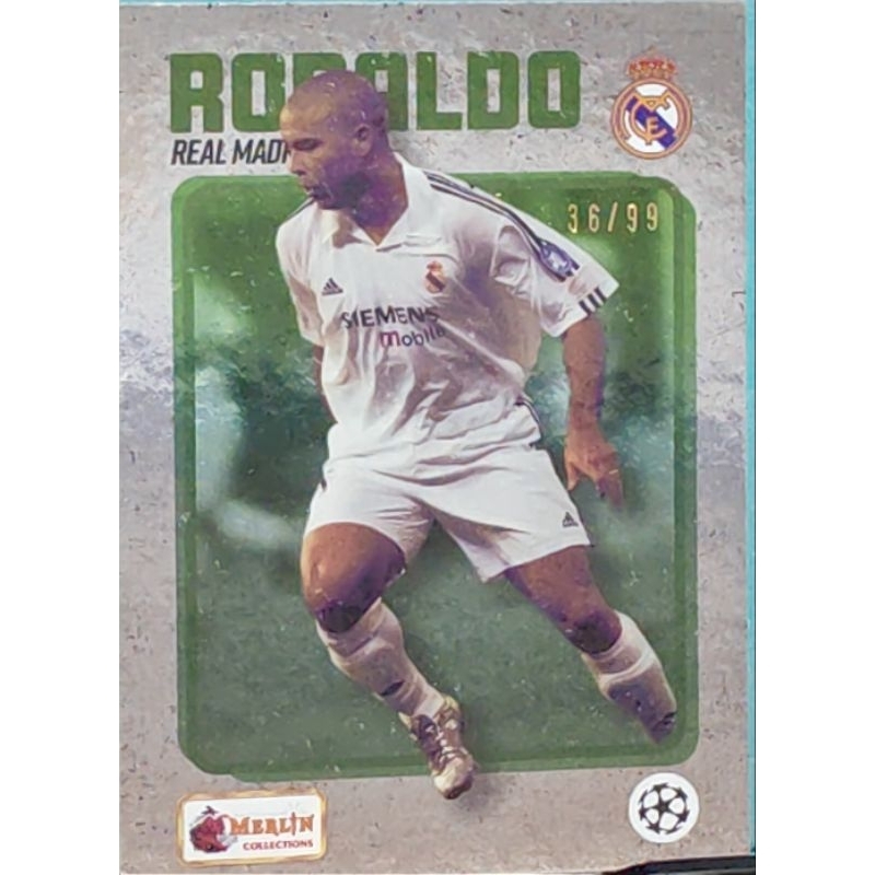 Topps Merlin's 22/23 Heritage 98 UCL Legend 36/99 Ronaldo