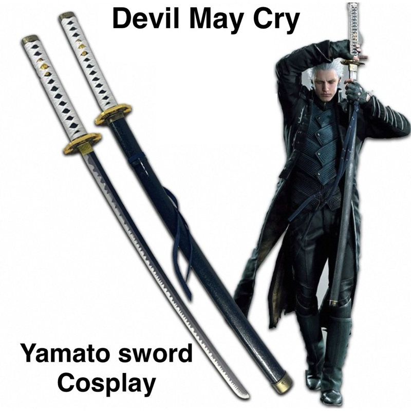 Yamato sword Cosplay ของ Vergil จากเกม Devil may Cry