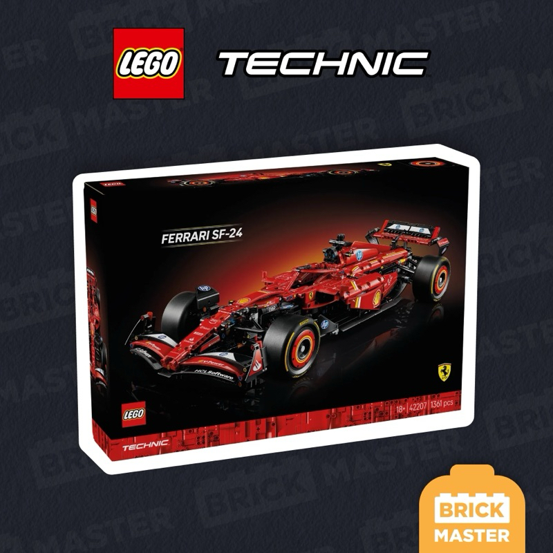 LEGO TECHNIC 42207 : Ferrari SF-24 F1 Car (เลโก้แท้ พร้อมส่ง)