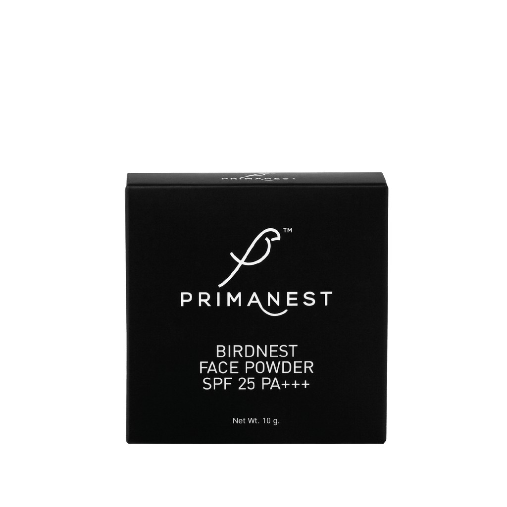 (แท้) Primanest Birdnest Face Powder SPF 25 PA +++10g พรีมาเนสท์ เบิร์ดเนสท์ เฟส พาวเดอร์ แป้งรังนก