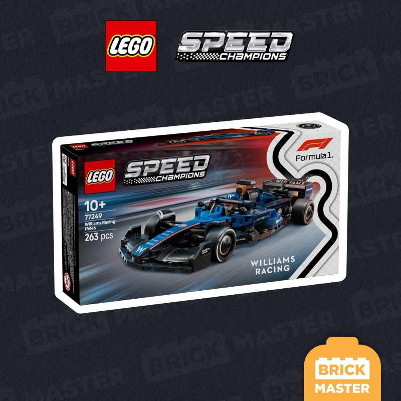 LEGO SPEED CHAMPION 77249 : Williams Racing FW46 F1® Race Car (เลโก้แท้ พร้อมส่ง)