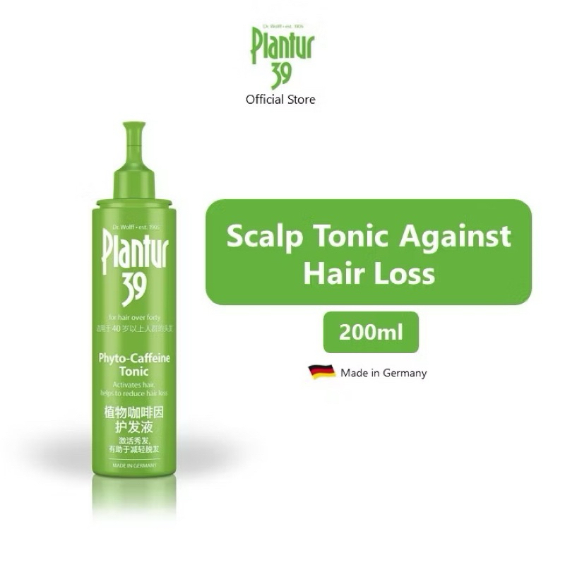 Plantur 39 Phyto-Caffeine Prevent Hair Loss Roots Tonic (200ml) แฮร์โทนิค สำหรับผู้หญิง 40 up