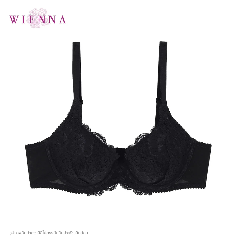 ชุดชั้นในเวียนนา บรา DB41926Midnight Lace เสื้อชั้นใน 4/5 Cup เสริมโครง เต้าเสริมบาง