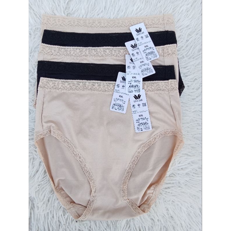 วาโก้ รุ่น WU4E04 กกน. เอวสูงขอบลูกไม้สวยๆ