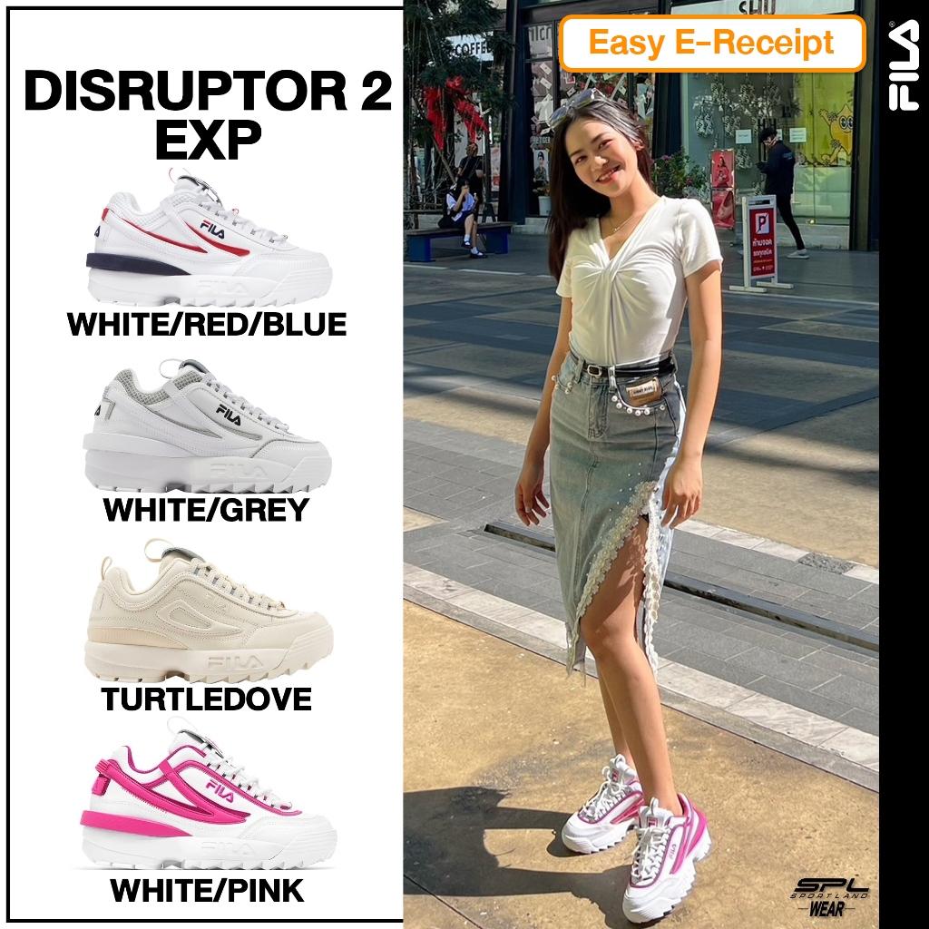 Fila Collection รองเท้าผ้าใบ UX Disruptor 2 EXP 5XM01765-125 / 5XM02256-920 / 5XM01544-103 / 5XM0225