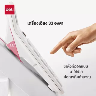 เครื่องคิดเลขบนโต๊ะ Deli 6 สี (สีน้ำเงิน สีเขียว สีขาว สีชมพู สีฟ้าอ่อน สีเขียวอ่อน)เครื่องคิดเลขสำหรับคำนวณ มีถึง12หลัก