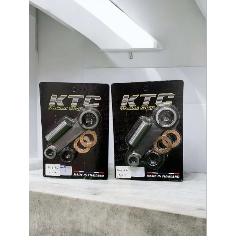 ก้านสูบฟอส RXZ 104.5 และ 107 มิล สลักล่าง 22 สลักบน 16 มิล งาน KTC อะไหล่มอไซค์ สินค้าคุณภาพ