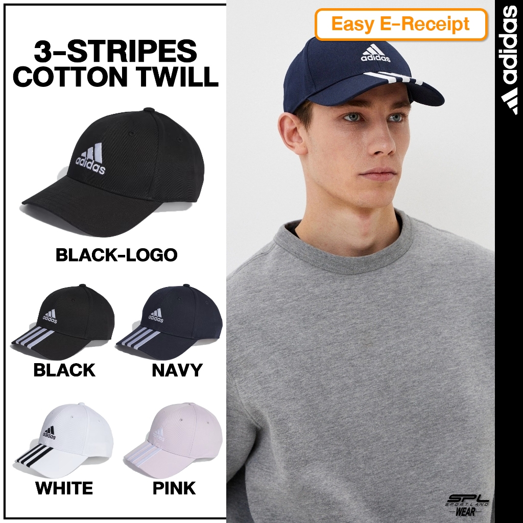 Adidas Collection หมวกกีฬา หมวกเบสบอล Baseball Cap 3S Cotton Twill IB3242 / II3509 / II3513 / II3510