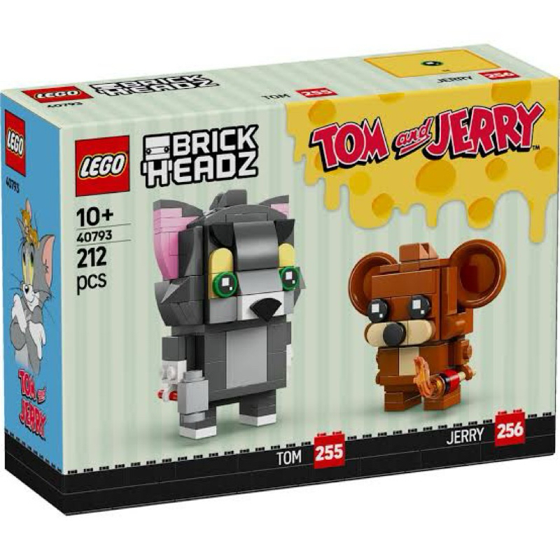 (พร้อมส่ง) LEGO Brick Headz 40793 Tom & Jerry Figures