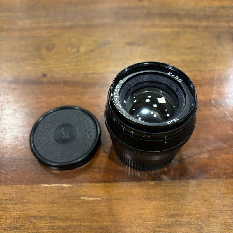 เลนส์มือหมุน Jupiter-8 : 50 mm f2 black