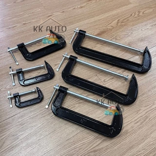 ปากกาจับชิ้นงานตัวซี ซีแคลมป์ C-Clamp สำหรับงานไม้ งานเชื่อม ขนาด 2,3,4,5,6,8,10 นิ้ว งานในไทย