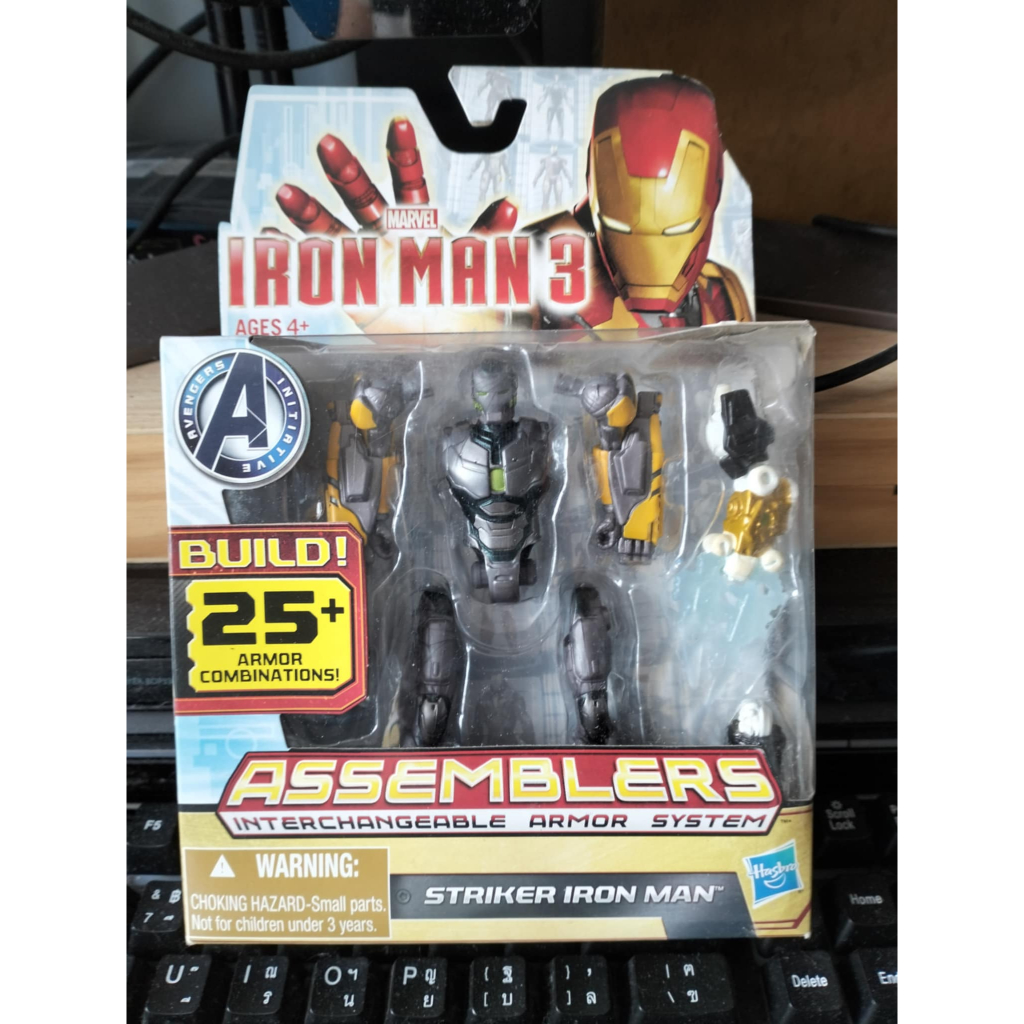Marvel Iron Man 3 Assemblers Striker Iron Man Figure